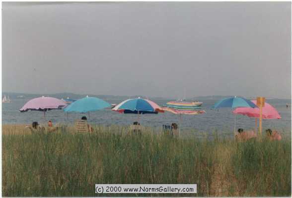 Pleasant Bay Umbrellas (c)2017 www.NormsGallery.com