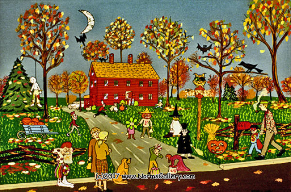 Halloween on Galloping Hill (c)2017 www.NormsGallery.com