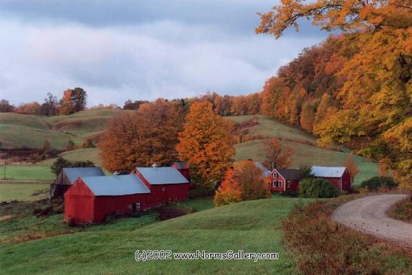 Jenne Farm in Autumn (c)2017 www.NormsGallery.com