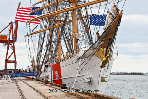 USCG Barque Eagle (c)2017 www.NormsGallery.com