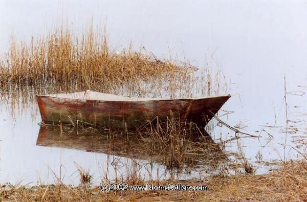 a little dinghy at Mill Pond (c)2017 www.NormsGallery.com