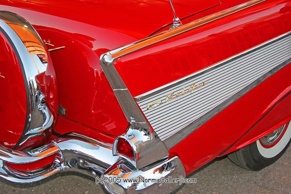 '57 Chevy Bel Air w/cont. rear (c)2017 www.NormsGallery.com